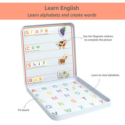 Learn English Magnetic Sticker Puzzle