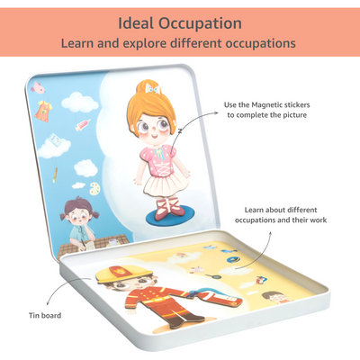 Ideal Occupation Magnetic Sticker Puzzle