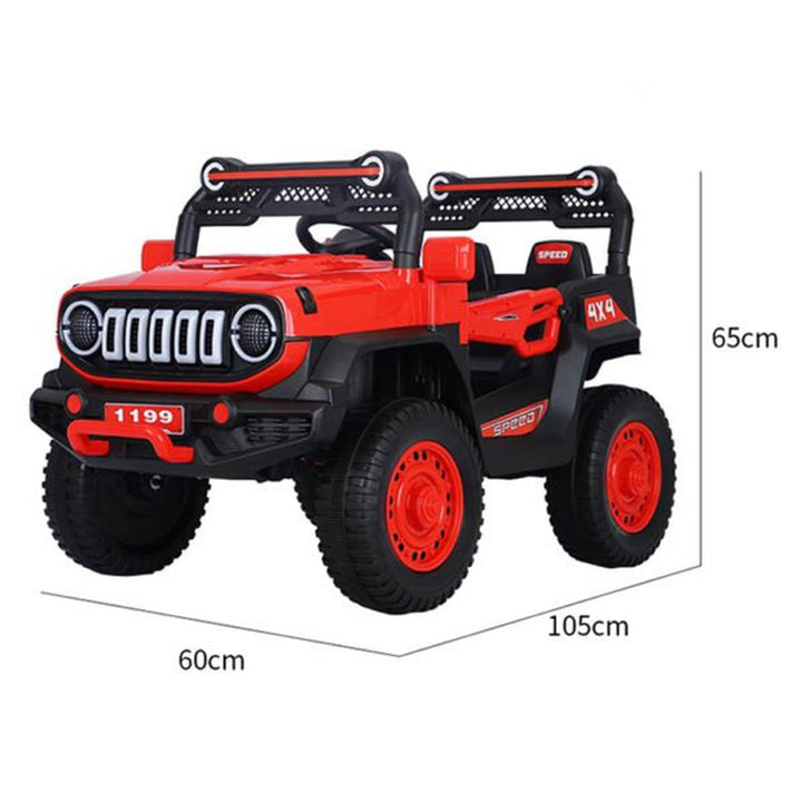 Battery Operated Ride-on Jeep for Kids with Remote Control | 1199 | COD Not Available