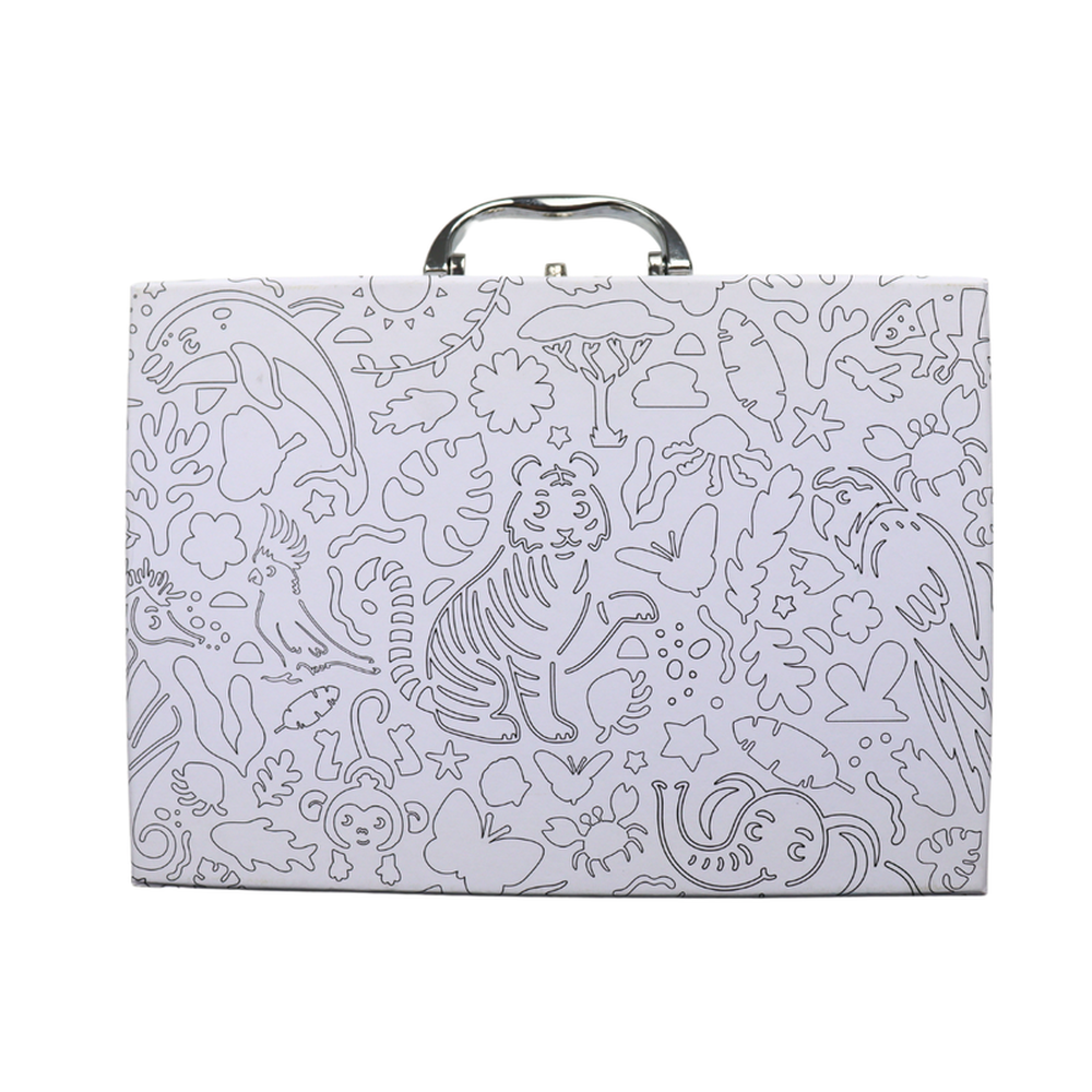 Scentos Colour-In Mini Case Mega Colouring Set (3-12 Years)