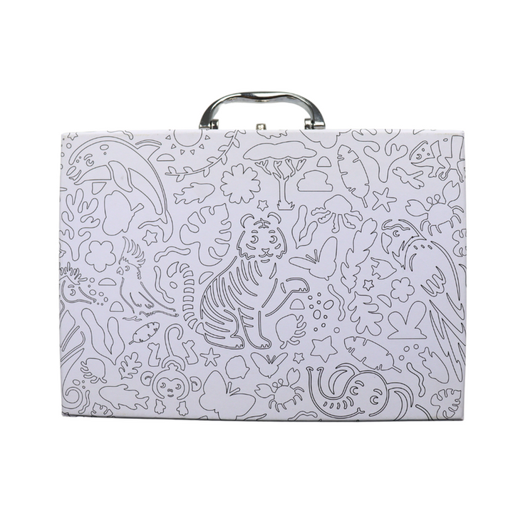 Scentos Colour-In Mini Case Mega Colouring Set (3-12 Years)
