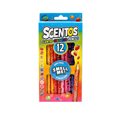 Scentos Scented 12 Colour Pencils