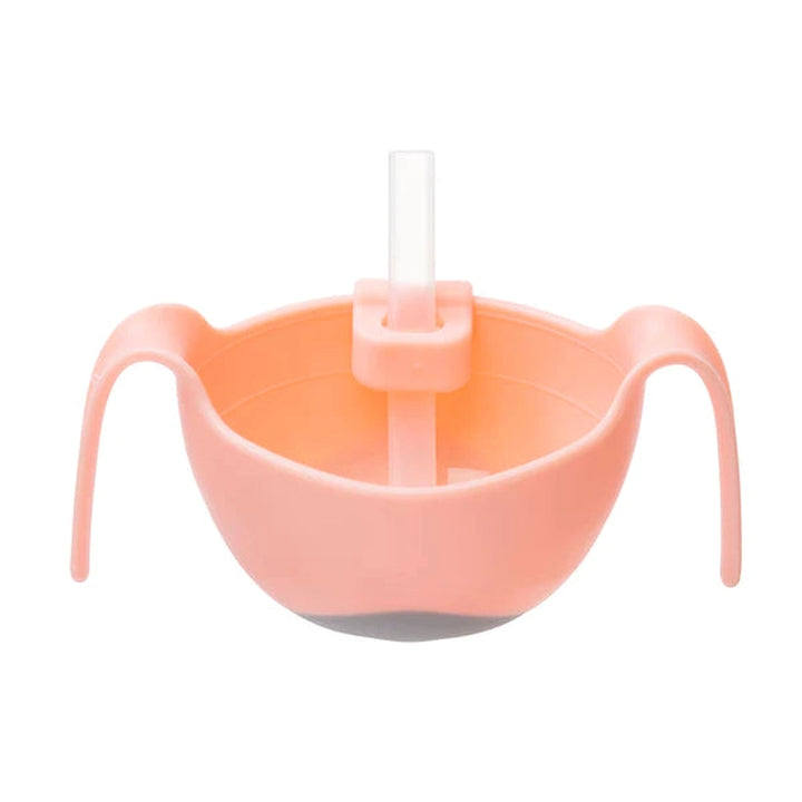 Bowl and Straw Set Tutti Fruiti Light Pink