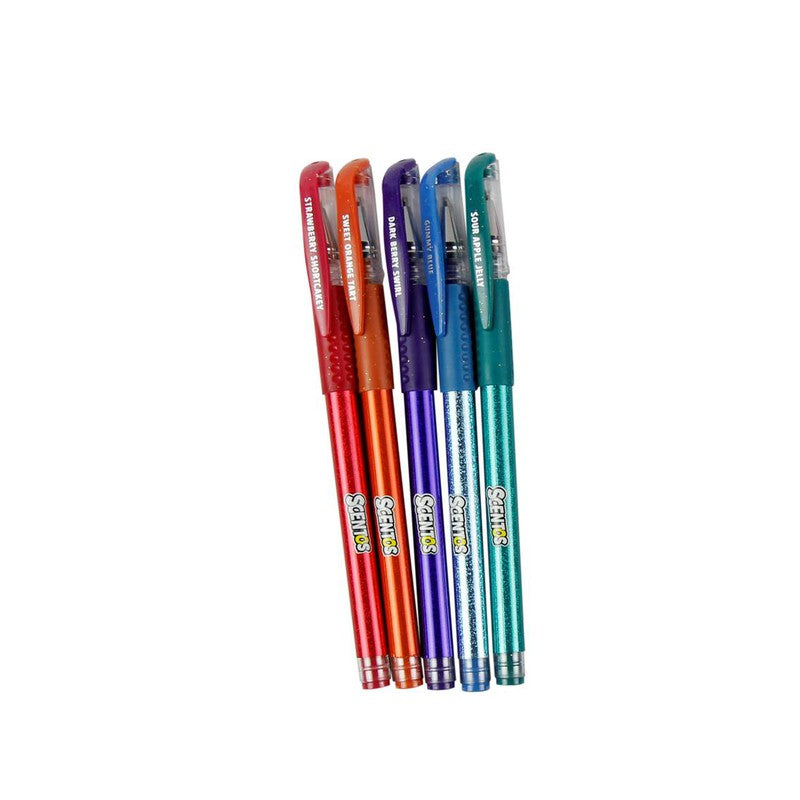 Scentos Scented 5 Gel Pens (Neon & Metallic)