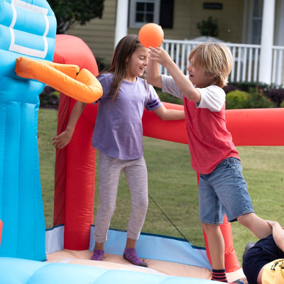 Max Sports Full Court Basketball ‘n Slide Bouncer With Extra Heavy Duty Blower (COD Not Available)