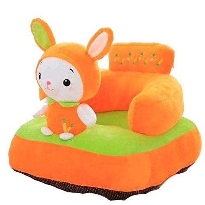 Rabbit Shape Baby Soft Plush Cushion Baby Sofa Seat OR Rocking Chair for Kids (Rabbit Sofa Char)