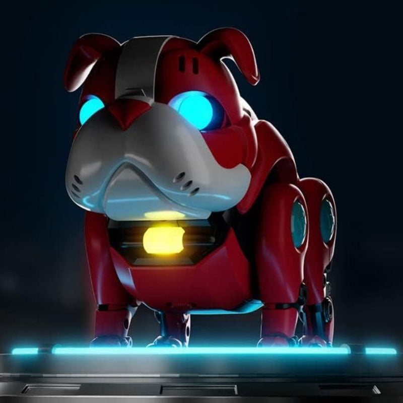 Robot Dog Toy with LED Lights and Music Features