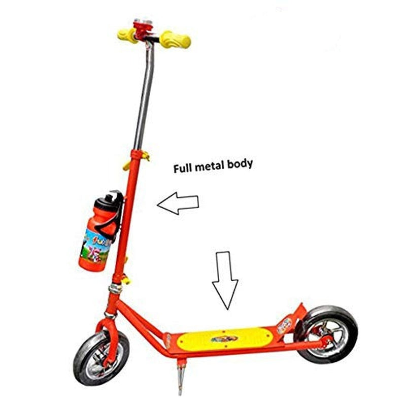 Adjustable Scooter Runner Ride-on with Heavy Wheels and Water Bottle - Red (COD Not Available)