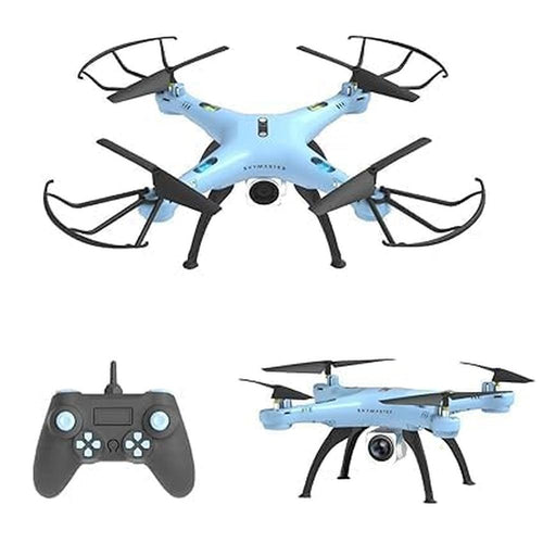 Skymaster Pro Drone with 720P HD Camera | WiFi RC Quadcopter with Altitude Hold, 360° Flips & 3-Speed Control