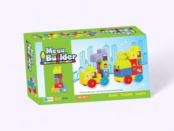 Ekta Mega Builder Set No. 1 Building Blocks Toy for Kids