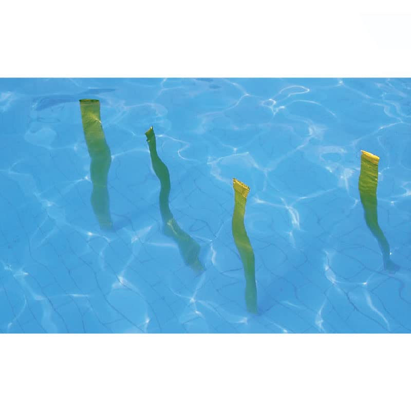 Fitfix Underwater Slalom (4 Pieces) | Artificial Floating Swimming Pool Grass - Green