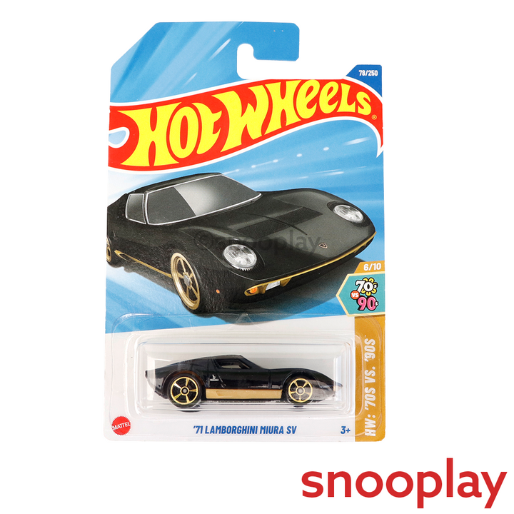 Buy Set of 2 Hot wheels [HW 419] - '71 Lamborghini Miura SV, X