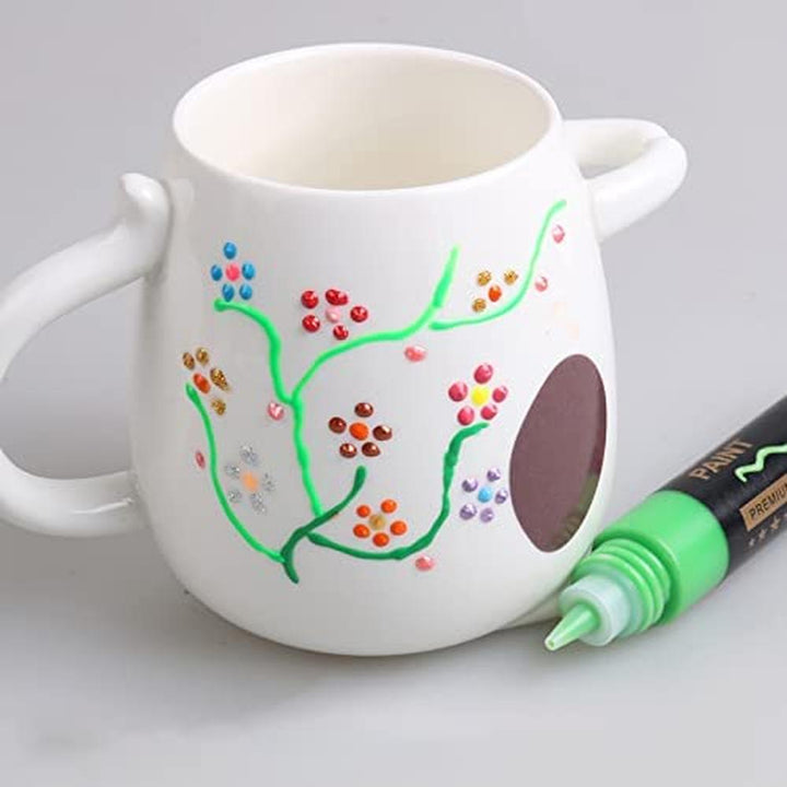 3D Fabric Paint - 24 Colours & 3 Brushes (6-10 Years)