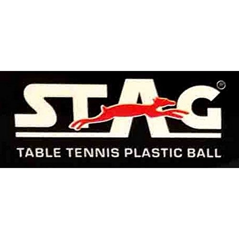 STAG ICONIC 2 Star Table Tennis Balls Pack of 6 (White)