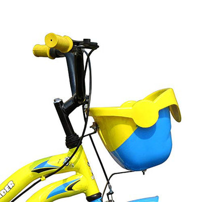 Buddy 16T Kids Road Cycle with Training wheels (Neon Yellow/Pantone Blue) | 5-7 Years (COD Not Available)