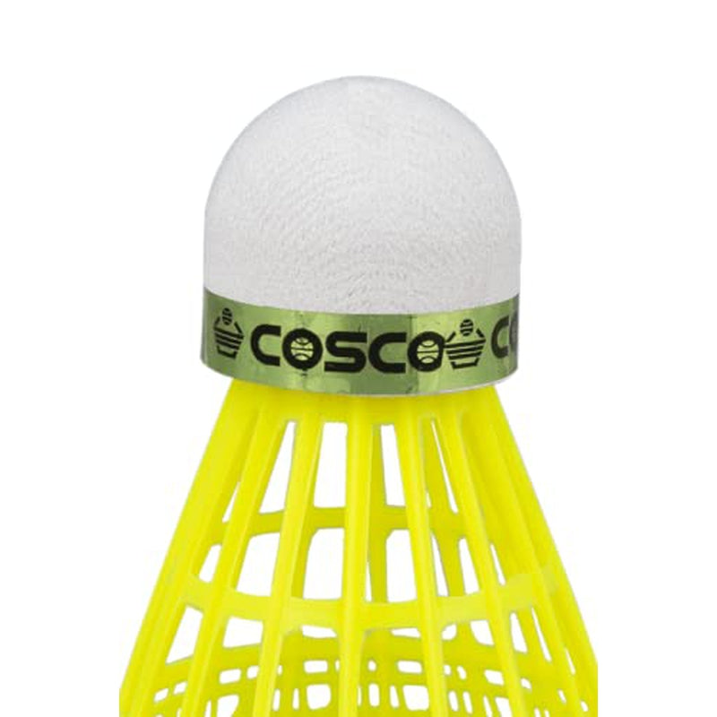 Cosco Shuttle Cock - Aero 500 (Pack of 6) | 7 Years and above