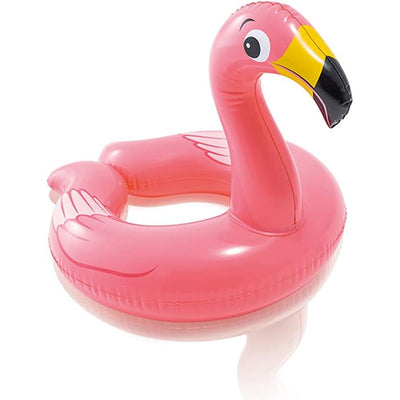 Flamingo Inflatable Split Swim Ring Swimming Pool For Kids | Multicolor