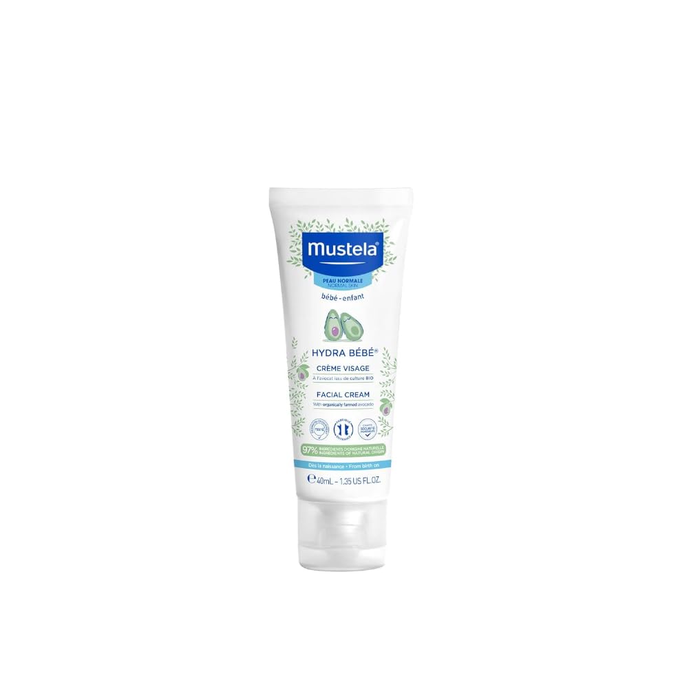 Mustela Hydra Bebe Facial Cream with Avocado - 40ml