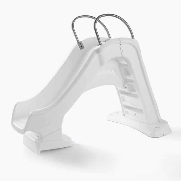 STEP2 Vero Pool Slide - 4 Feet Inground Pool Slide with Non Slip Steps & Built In Sprinkler (3-12 Years)