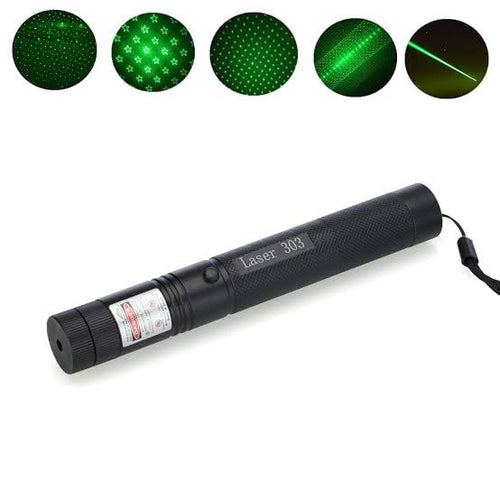 Green Laser Light Pointer | High Visibility Beam | Compact Handheld Laser Pointer