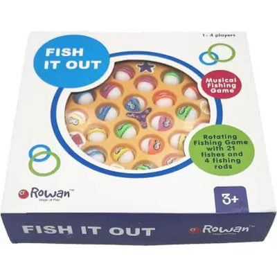 Rotating Musical Fishing Game (21 Fishes & Fishing 4 Roads)
