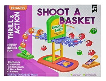 Brands Shoot A Basket Basketball Game | Indoor & Outdoor Skill Game | 2-3 Player
