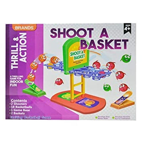 Brands Shoot A Basket Basketball Game | Indoor & Outdoor Skill Game | 2-3 Player