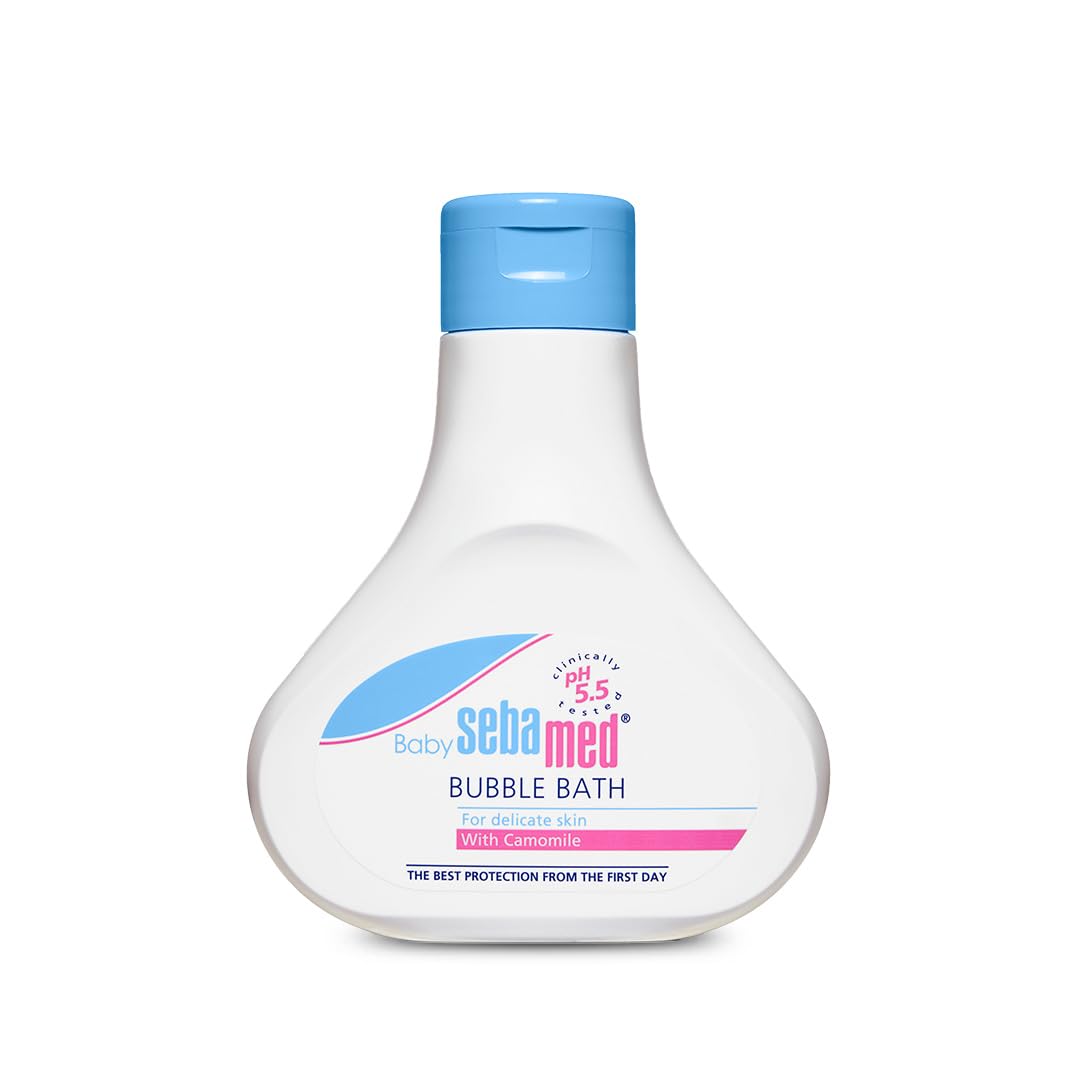 Sebamed Baby Bubble Bath - 200 ml | pH 5.5 | Chamomile