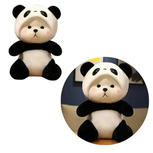 CuddleNest Panda Costume Plush Bear and Huggable Stuffed Toy - 40cm