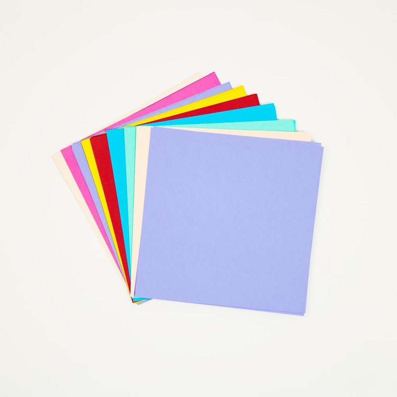 Pack of 50 Origami Papers Small | Ideal for Origami, Arts & Craft