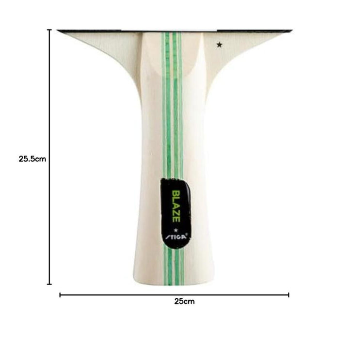 Stiga Carbon Fiber Blaze Table Tennis Bat - Intermediate Table Tennis Racket
