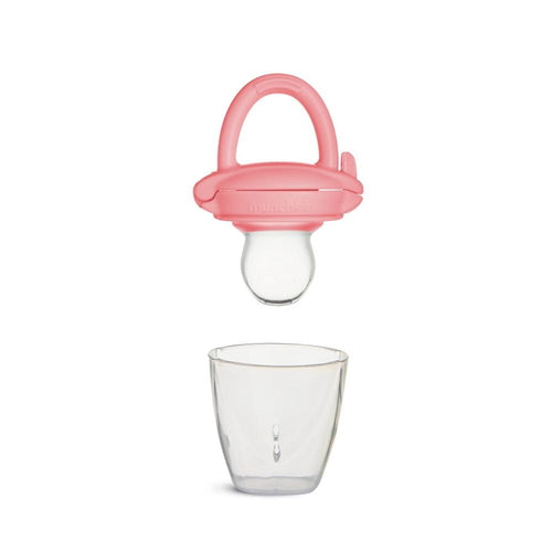 Munchkin Silicone Baby Food Feeder | Mess-Free Self-Feeding for Babies | BPA-Free | Gentle on Gums