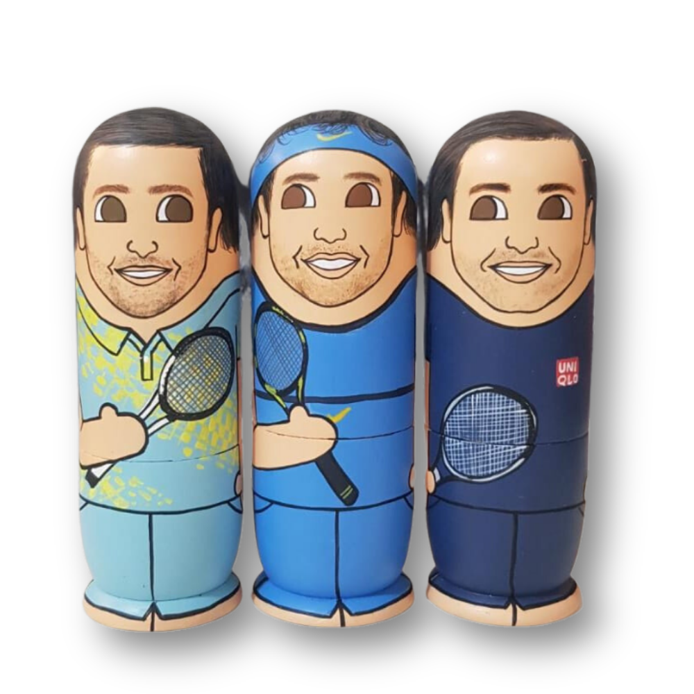 Personalised Wooden Companion Dolls (Set of 3) - COD Not Available