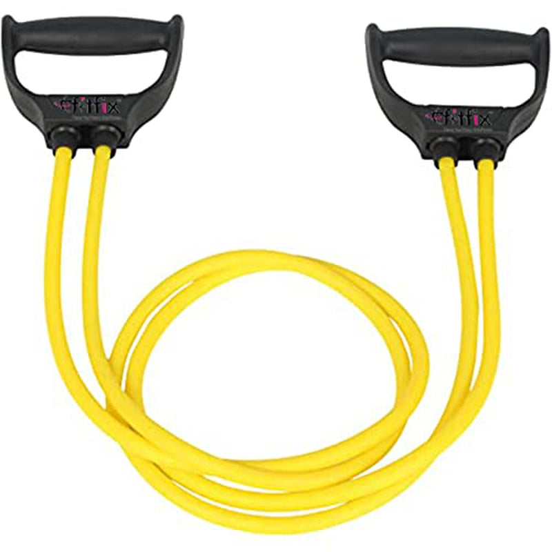 Fitfix Resistance Tube (Double Tone Tube) | Exercise Band for Stretching for Grown Ups (Double Tone Tube)