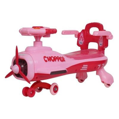 Chopper Style Non Battery Operated Ride On for Kids (Pink) | COD not Available