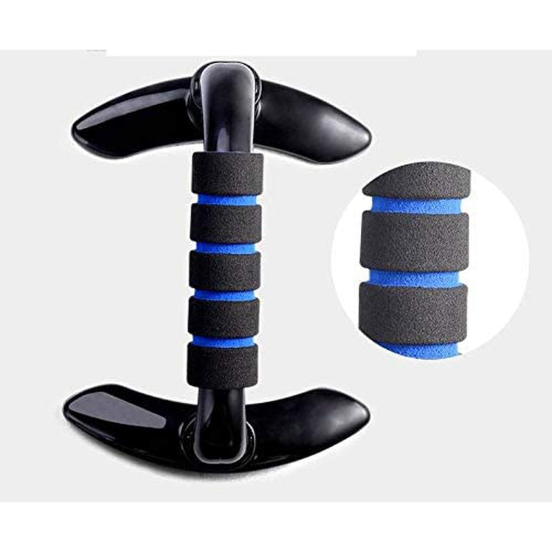 Fitfix Pushup Bars with Non-Slip Foam Handles | Strength Training Muscle with Multicolor Foam