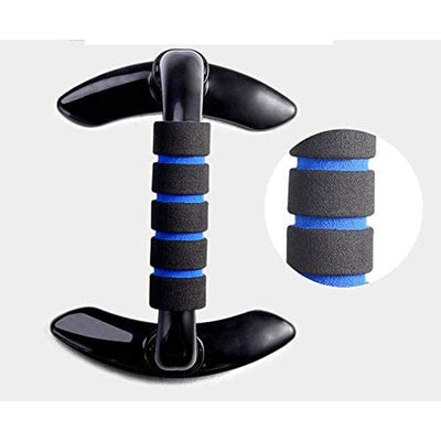 Fitfix Pushup Bars with Non-Slip Foam Handles | Strength Training Muscle with Multicolor Foam