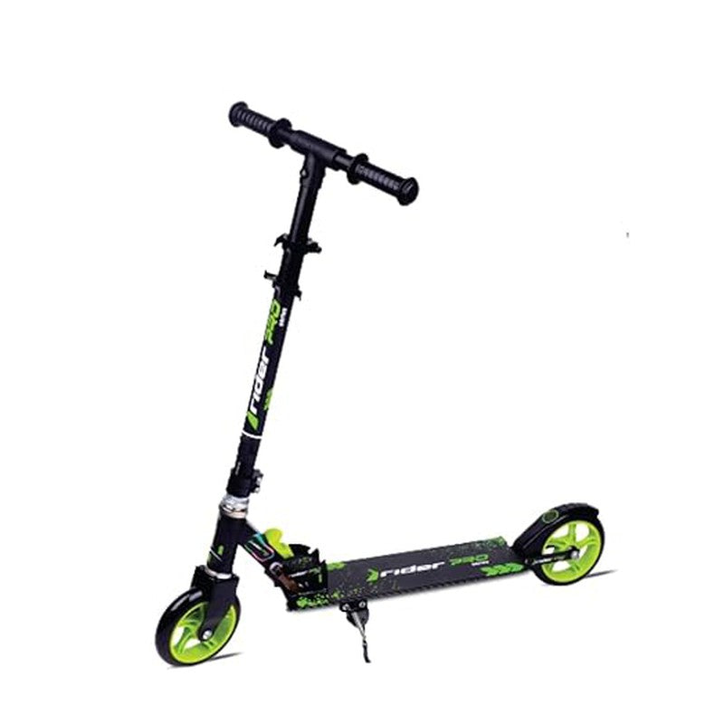 Foldable and Adjustable Green Skate Scooter | 2 to 15 Years