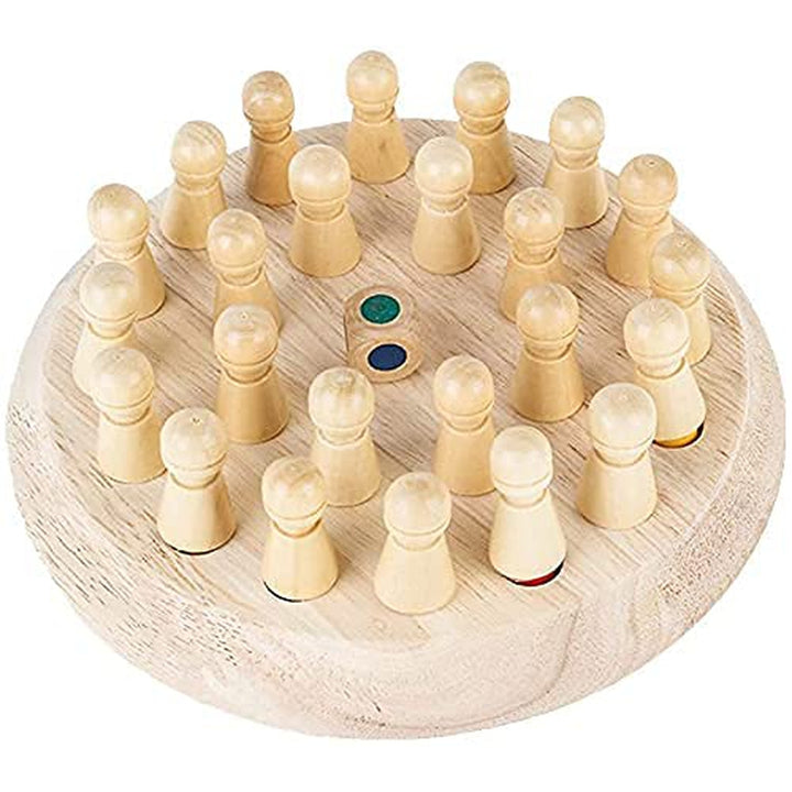 Wooden Colorful Memory Match Stick Game (Early Educational Toy)