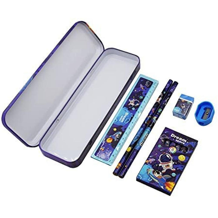 Ilearnngrow Pencil Box Stationery Kit for Kids