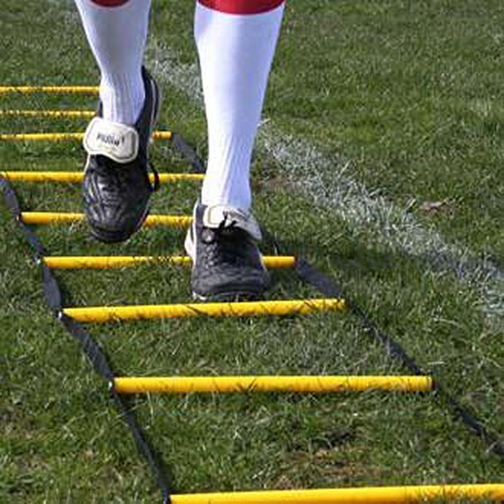 Fitfix 8 Meters Agility Ladder (Round and Heavy) - Super Speed Ladder for Field Sports Training