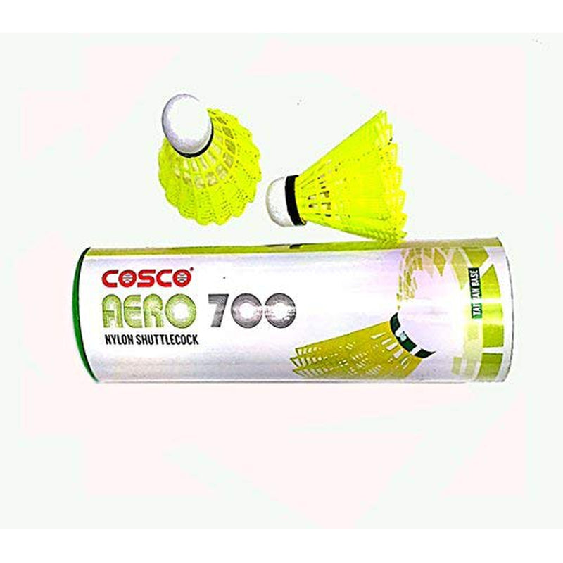 Cosco Shuttle Cock - Aero 700 (Pack of 6) | 7 Years and above