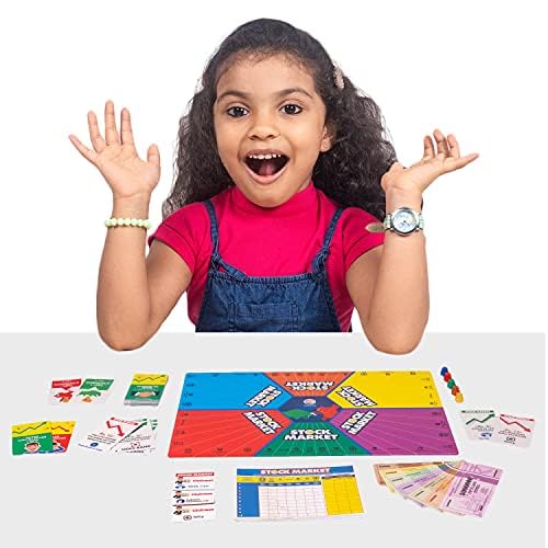 Ratna's Stock Market Board Game | Money Making & Economy Learning Game
