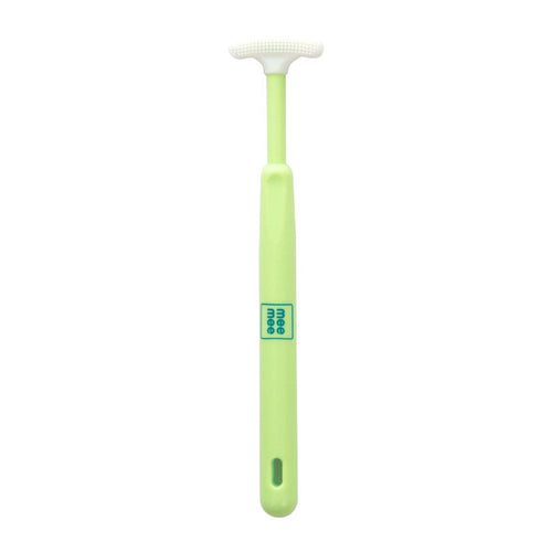 Mee Mee Tongue Cleaner for Baby | Oral Cleaner Toothbrush with Silicone Scraper