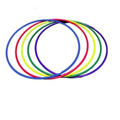 Fitfix Welded Hula Hoop Exercise Ring | Hula Hoop for Kids Includes Free Hoop Huggies for Each Hoop (45 cm Diameter) -  Assorted Color