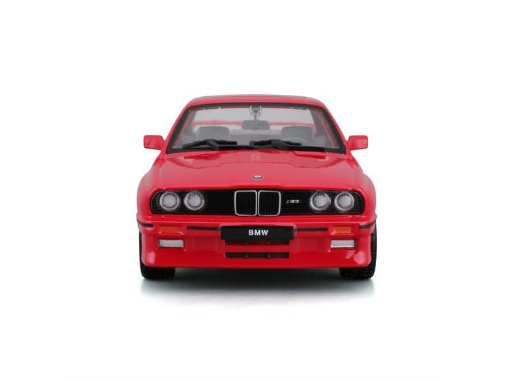 Bburago Original Licensed 1988 BMW 3 Series M3 (Red) Diecast Car | 1:24 Scale (14 Years till Grown Ups)