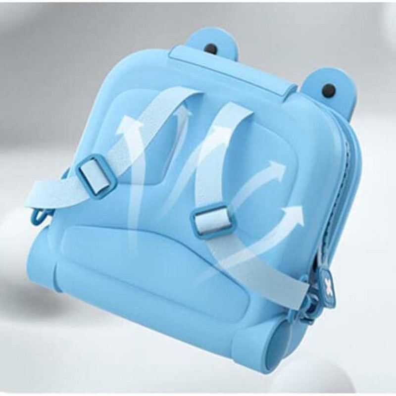 Light Blue Mini Movable Trinkets Fashion Backpack