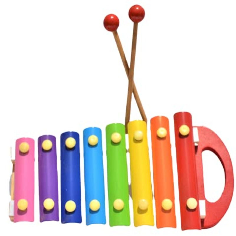 Wooden Xylophone Musical Toy with 8 Note