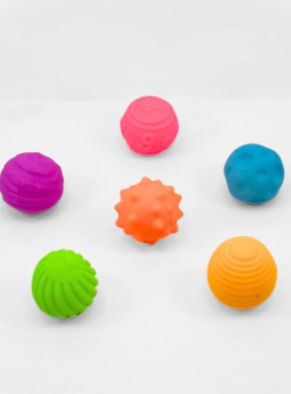 UATOYS 6 Pieces Squeezy Planets Sensory Ball Set