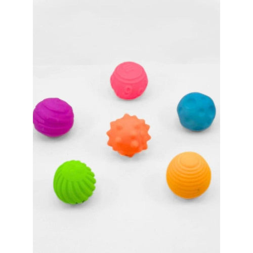 UATOYS 6 Pieces Squeezy Planets Sensory Ball Set